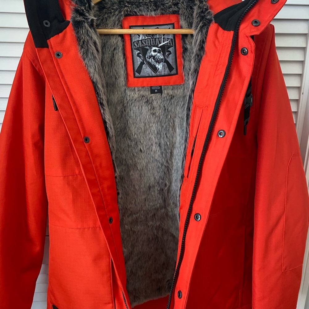 Men's orange Jacket - Picture 5 of 5